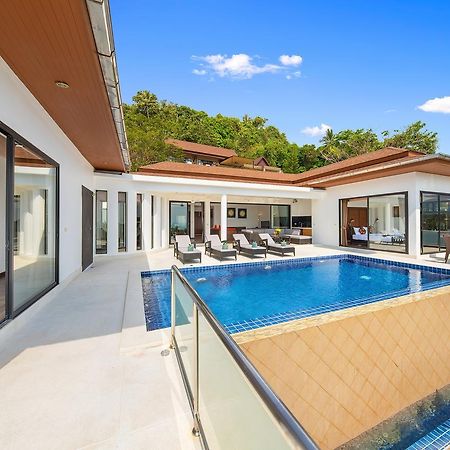 Sunny Banks - Modern Sea View 4 Bed Pool Villa Maret Exterior foto