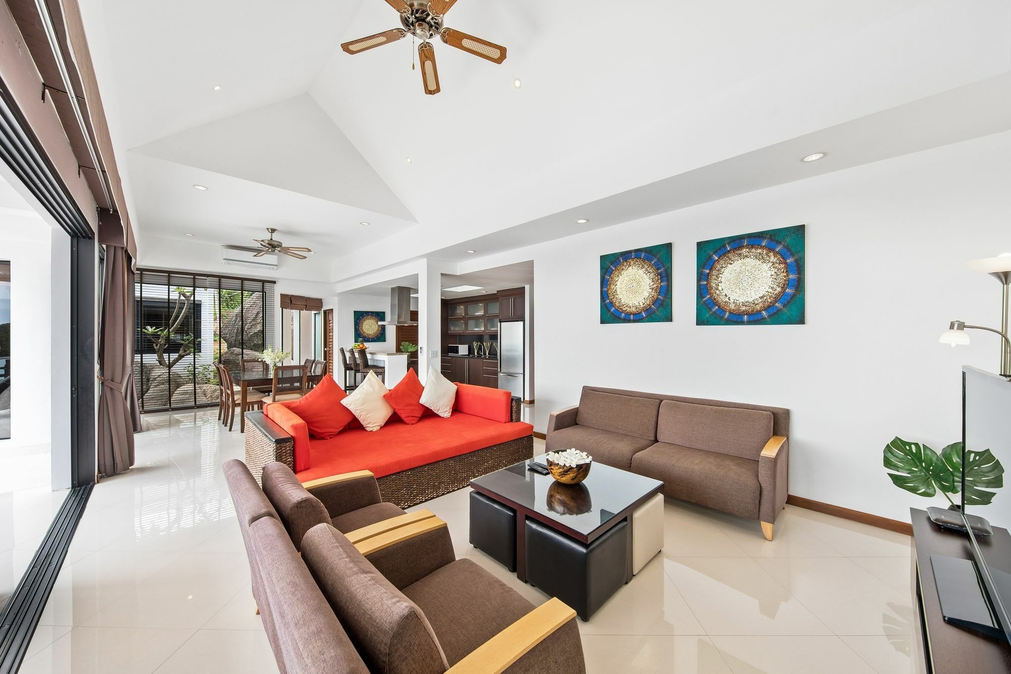 Sunny Banks - Modern Sea View 4 Bed Pool Villa Maret Exterior foto